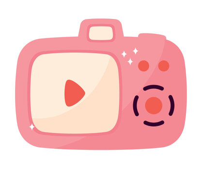 pink camera design