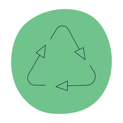 recycle sign illustration