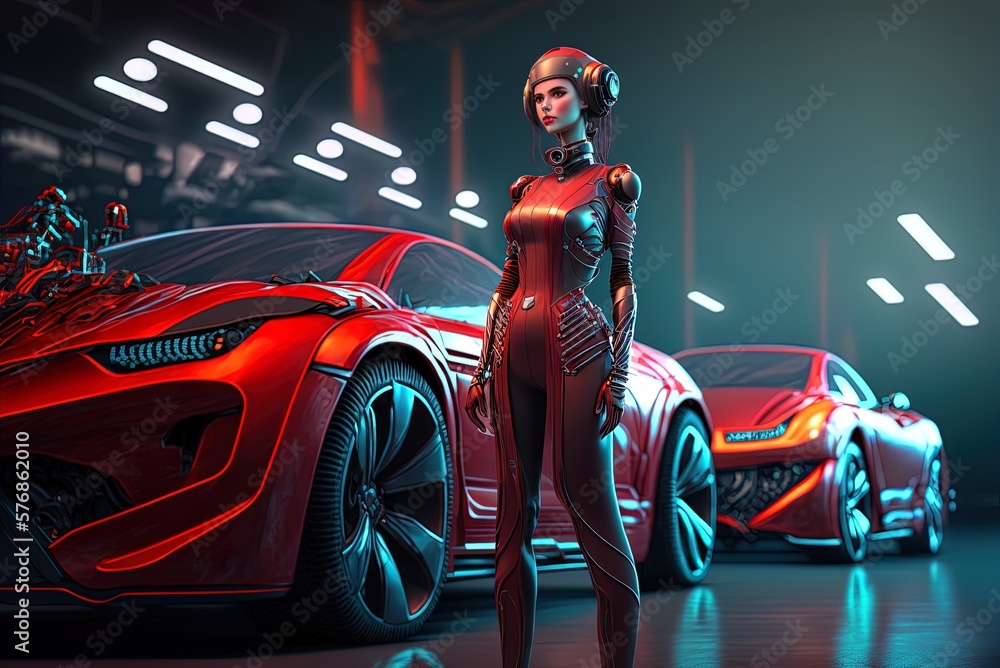 Poster engineering for automobiles toys and automobiles will be replaced by robots in the near future. also