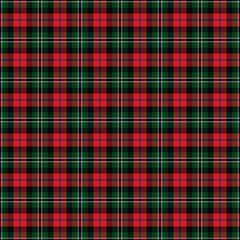 Christmas Holiday Tartan Seamless Pattern - Repeating pattern design of tartan in a festive plaid theme