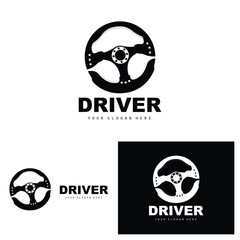 Car Steering Logo, Driver Vector, Transport Vehicle Design, Repair, Maintenance, Car Garage
