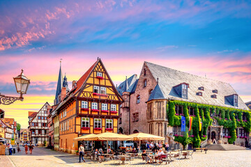 Altstadt, Quedlinburg, Deutschland 