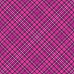 Fuchsia Plaid Seamless Pattern - Colorful and bright plaid repeating pattern design