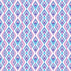Abstract ethnic ikat chevron pattern background, card, carpet, wallpaper, clothing, wrapping, batik, fabric, vector illustration, embroidery style, background for decoration.