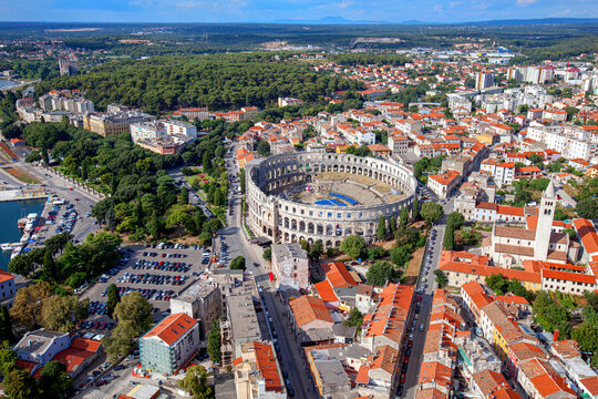 Roman Amphitheater in Pula 