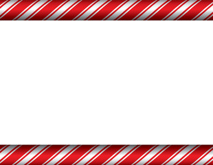 Christmas Candy Cane Red Transparent Background