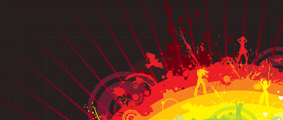 Abstract color wallpaper, background for web, graphic design and photo album
