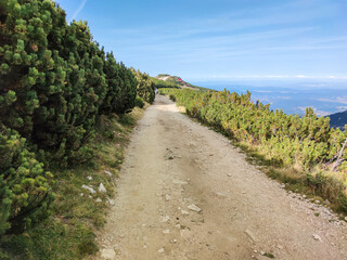 Summer view of Rila mountain at Yastrebets area, Bulgaria