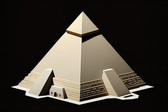 The Pyramid of Khafre (also spelled Khafra, Khefren, and Chephren) or of Chephren is the tomb of the Fourth Dynasty king of Ancient Egypt. It is the second tallest and second largest of the Pyramids o