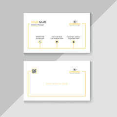 Professional Elegant Modern Business Card Design Template