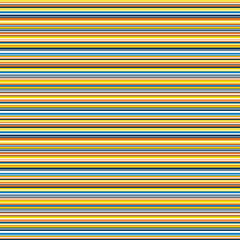 Horizontal Stripes Seamless Pattern - Colorful and bright striped repeating pattern design