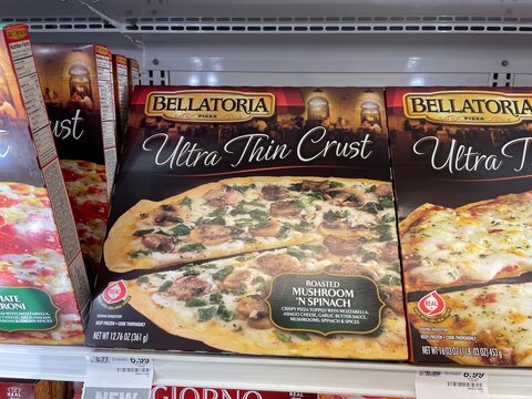 Bellatoria ultra frozen pizza and price