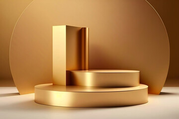 gold silver and bronze, Generative AI