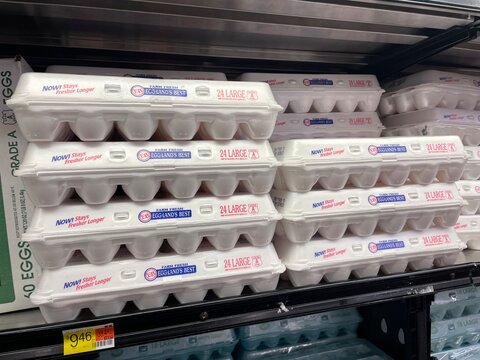 Walmart Grocery Store Interior Large Egglands Best Eggs Close Up And Prices