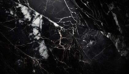 Image Generated Artificial Intelligence. Image of a piece of black marble