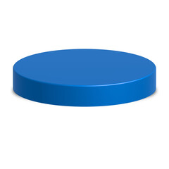 Podium blue