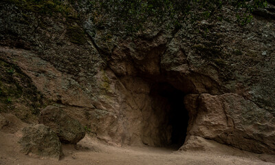 Tunnel Along Bear Gulch Trail In Pinnacles