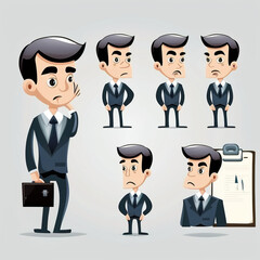 business executive avatar, princess avatar, girl avatar, person avatar templates cartoon, face