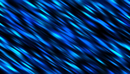 Blue rain speed light blurred technology abstract background