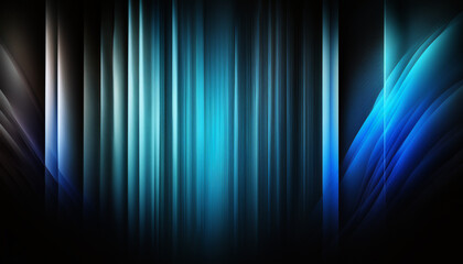 Black and Dark Blue Gradient artistic Desktop Background Pattern Color created with generative AI technology