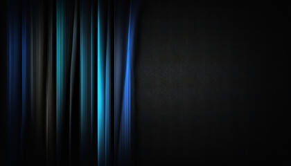 Black and Dark Blue Gradient artistic Desktop Background Pattern Color created with generative AI technology