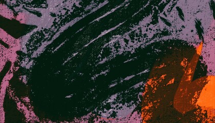 abstract grunge texture background with splashes of color