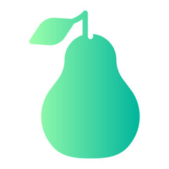 pear gradient icon