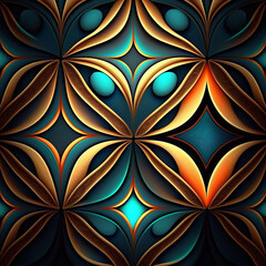 abstract fractal background, made with generative AI