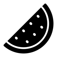 watermelon glyph icon