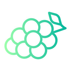 grape gradient icon