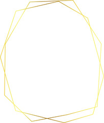 vintage gold flower frame 