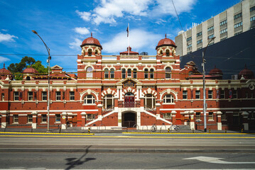 City Baths at Melbourne, Victoria, Australia opened in 1904