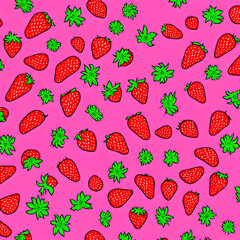 Ugly strawberry pattern