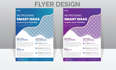 Modern Corporate & Business Agency Flyer poster Brochure Template Design, 
abstract business flyer, vector file modern layout template design. Brochure design, cover, annual report, poster, flyer,cove