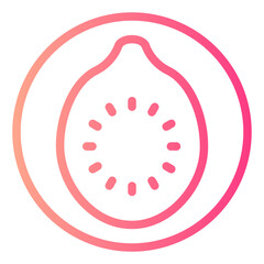 guava gradient icon