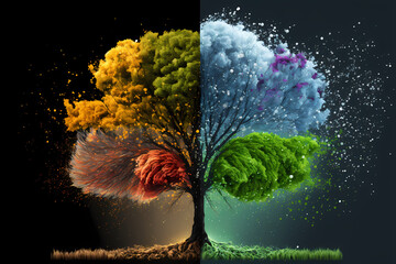 Seasons of Tree