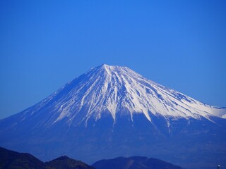 Fototapeta premium 富士山のアップ