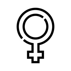 female line icon