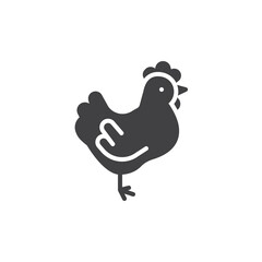 Chicken vector icon