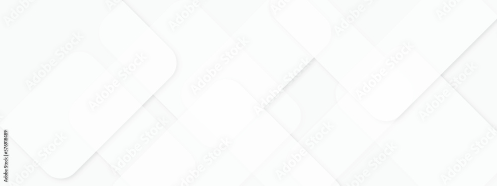 Poster white and grey abstract banner design. vector elegant white and grey square lines background. abstra