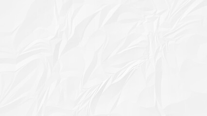 crumpled white paper background close up