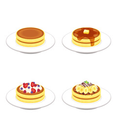パンケーキ　セット 2段 皿