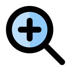 Obraz premium Zoom In Icon