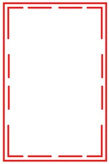 Obraz premium Artistic vertical border and frame