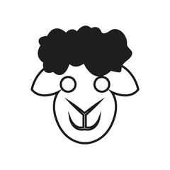 Obraz premium Sheep icon