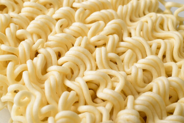 Texture of instant noodle background