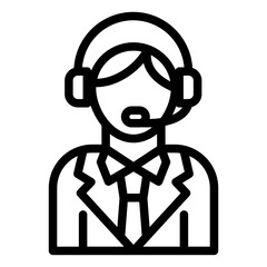 Vector Design Customer Service Icon Style