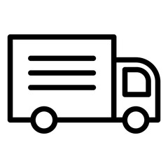 Vector Design Delivery Truck Icon Style