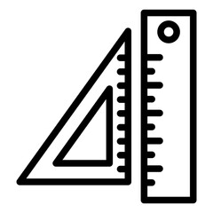 Vector Design Ruler Icon Style