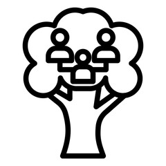 Vector Design Ancestry Icon Style